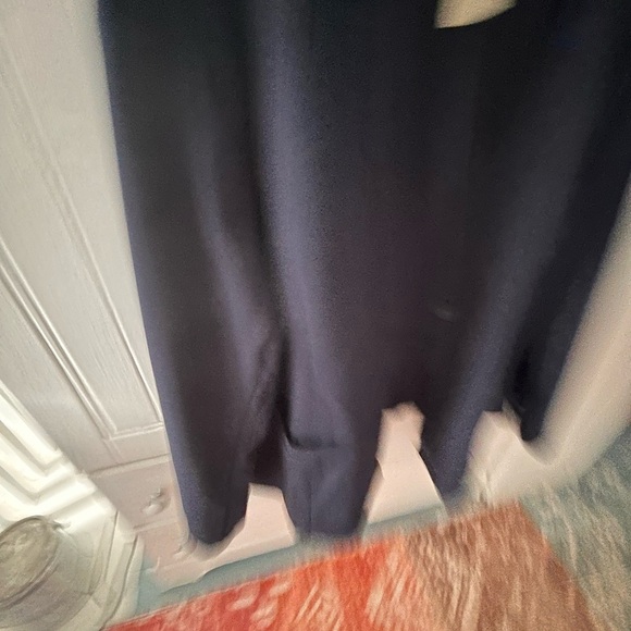 BRAND NEW Agnes Orinda Navy Women's Blazer Lined w/ Long Sleeves and 1 Button Up - Picture 7 of 12